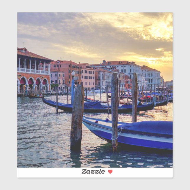 Sunset in Canal Grande (Sheet)