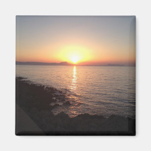 Sunset in Crete Magnet