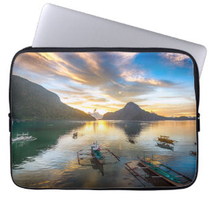 Sunset in El Nido Laptop Sleeve