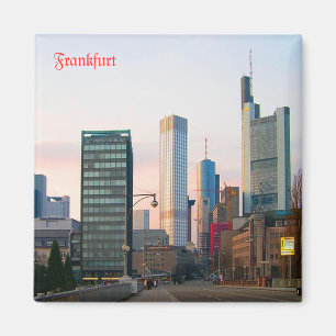 Sunset in Frankfurt Magnet