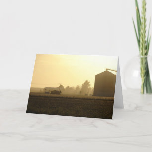 Sunset in Morning Sun, Iowa Card