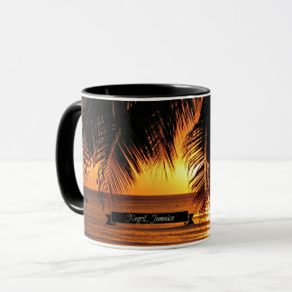 Sunset in Negril, Jamaica Mug