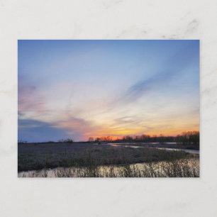 Sunset in Ohio Postcard