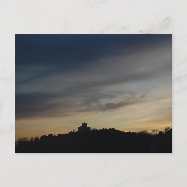 Sunset in Oslo Postcard (Front)