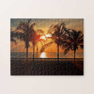 Sunset in Paradise Jigsaw Puzzle