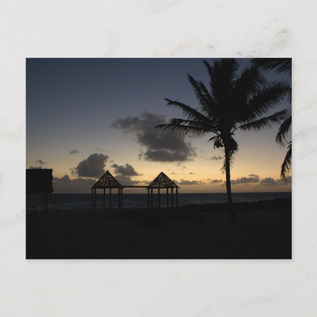 Sunset In Paradise Postcard (Front)