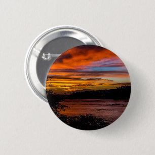 Sunset in Praia, Cape Verde 2 Inch Round Button