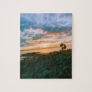 Sunset in Roslagen - Oregrund - Sweden Jigsaw Puzzle