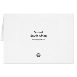 Sunset in South Africa