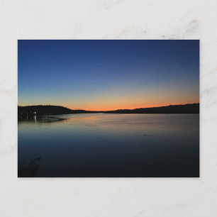 Sunset in South Bend Postcard