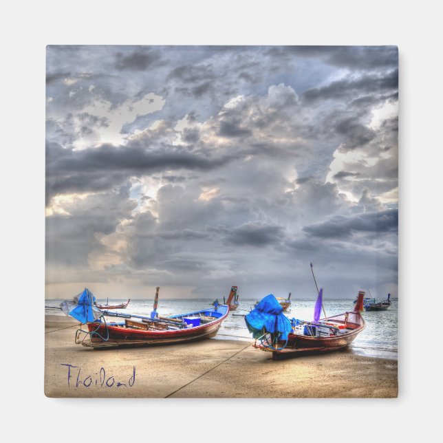 Sunset in Thailand Magnet (Front)