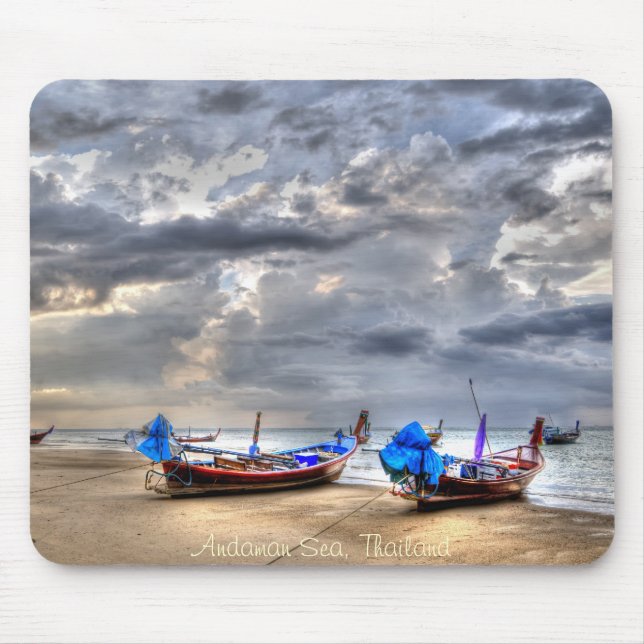 Sunset in Thailand Mouse Pad (Front)