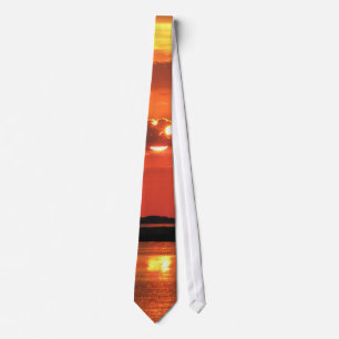 SUNSET IN THE CLOUDS TIE