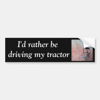 Sunset in the Field Bumper Sticker