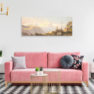 Sunset in the Mountains – Carl Lafite Canvas Print