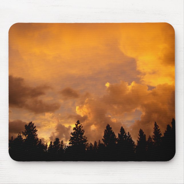 Sunset in the Sierras Mouse Pad (Front)
