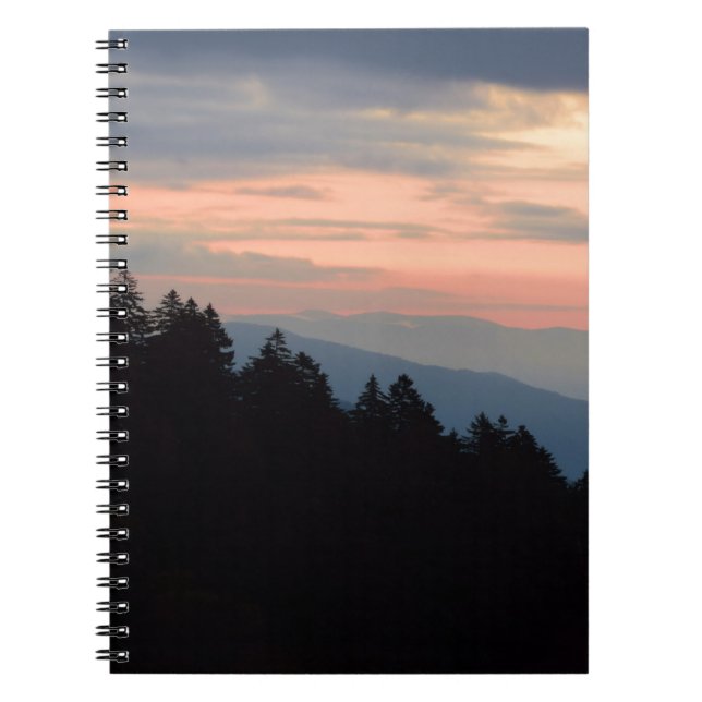 Sunset in the Smokies Notebook (Front)