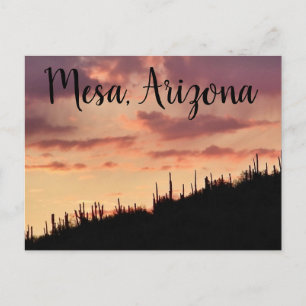 sunset in the southwest postcard
