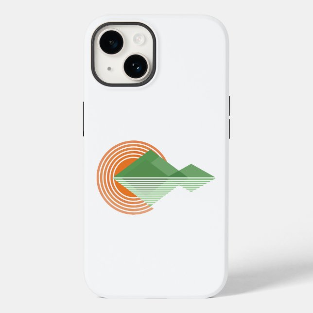 Sunset in the valley Case-Mate iPhone case (Back)