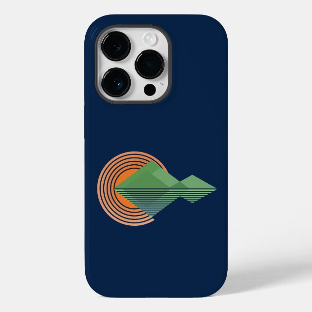 Sunset in the valley Case-Mate iPhone case (Back)