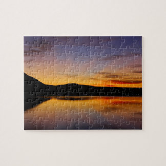 Sunset in the West Photo Difficult Puzzle! Jigsaw Puzzle