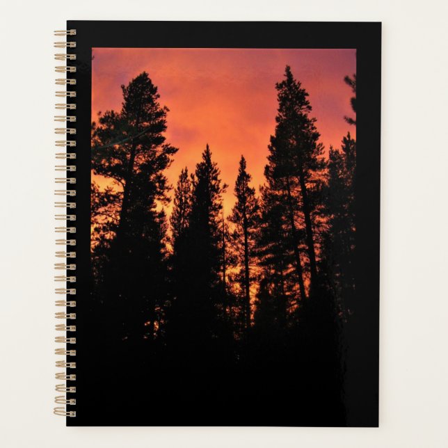 Sunset in Tuolumne Meadows, Yosemite, CA Planner (Front)