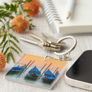 Sunset in Venice Keychain
