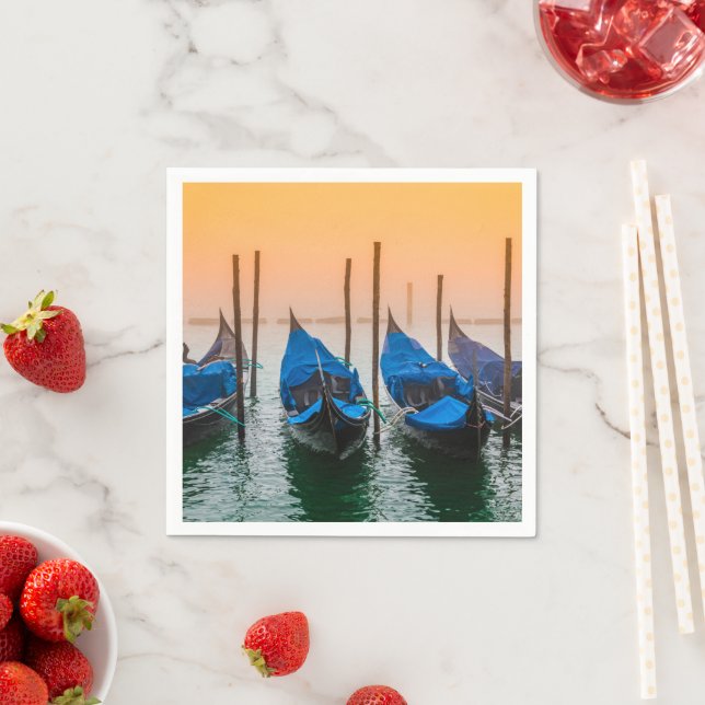 Sunset in Venice Napkin (Insitu)