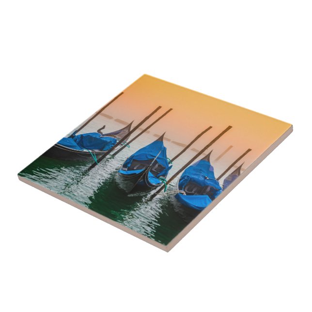 Sunset in Venice Tile (Side)