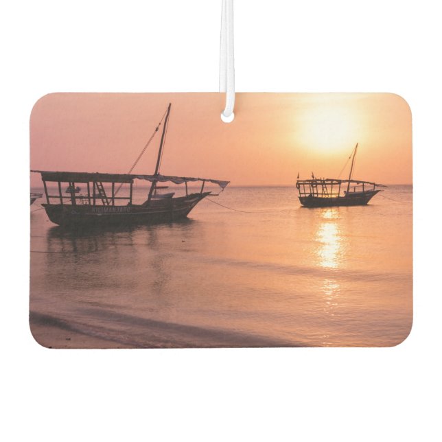 Sunset in Zanzibar Air Freshener (Front)