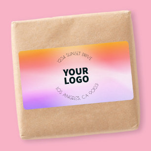 Sunset Inspired Ombre   Return Address or Product