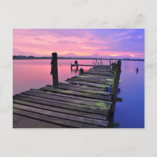 Sunset Jetty Postcard