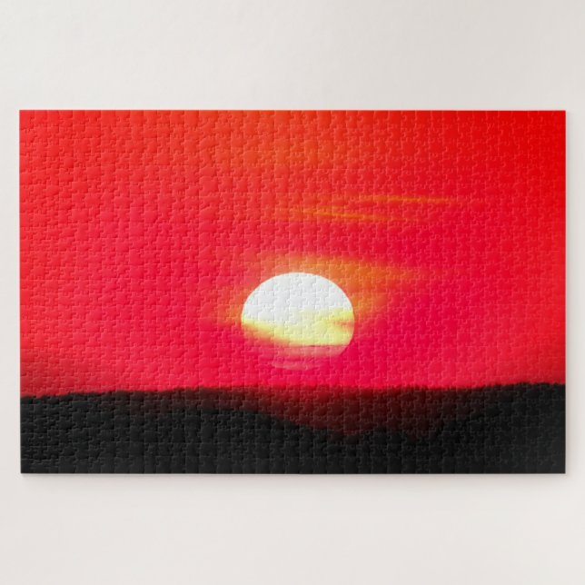 Sunset Jigsaw Puzzle (Horizontal)