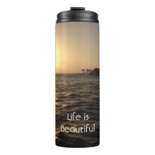 Sunset Kauai Hawaii (my photography) Thermal Tumbler