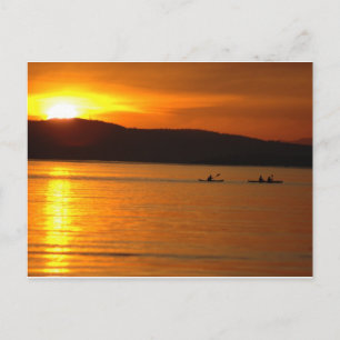 Sunset Kaykers Postcard