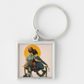 Sunset Keychain