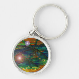 Sunset Keychain