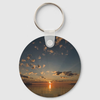 sunset keychain