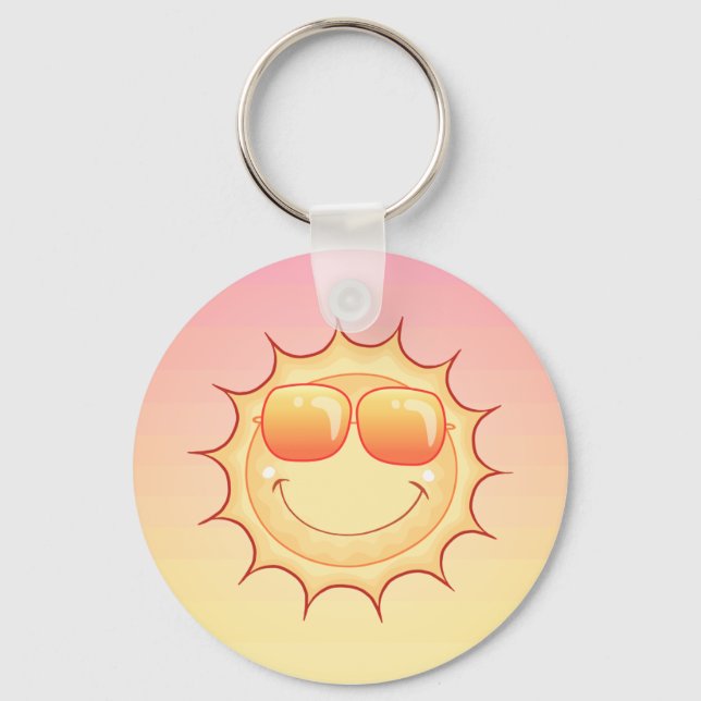 Sunset Keychain (Front)