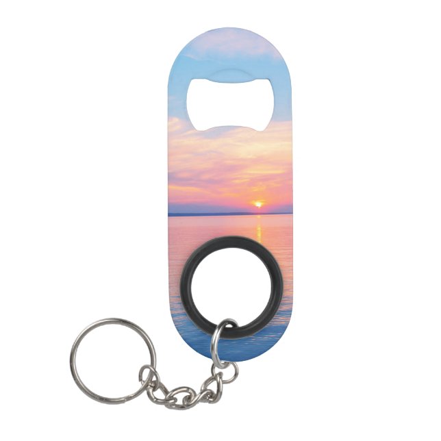 Sunset Keychain Bottle Opener (Front)