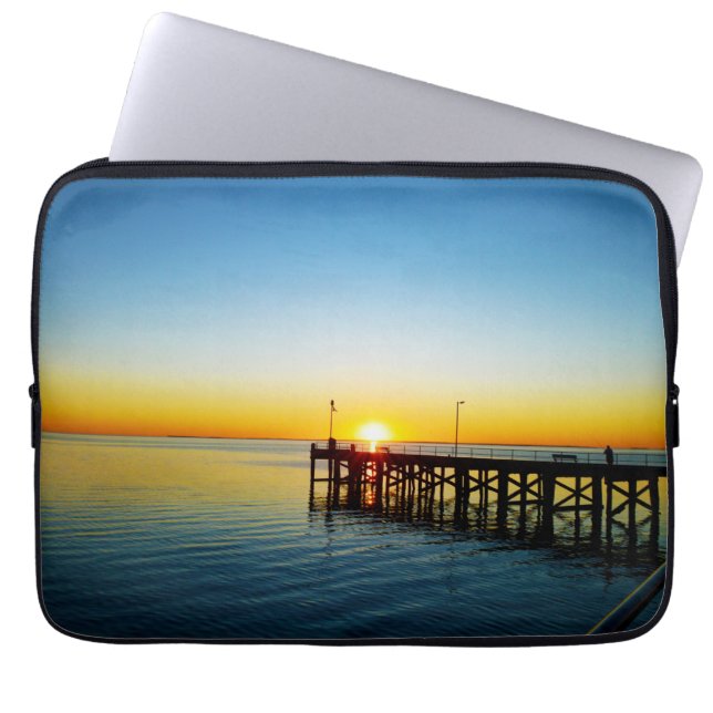 Sunset Kisses, Laptop Sleeve (Front)