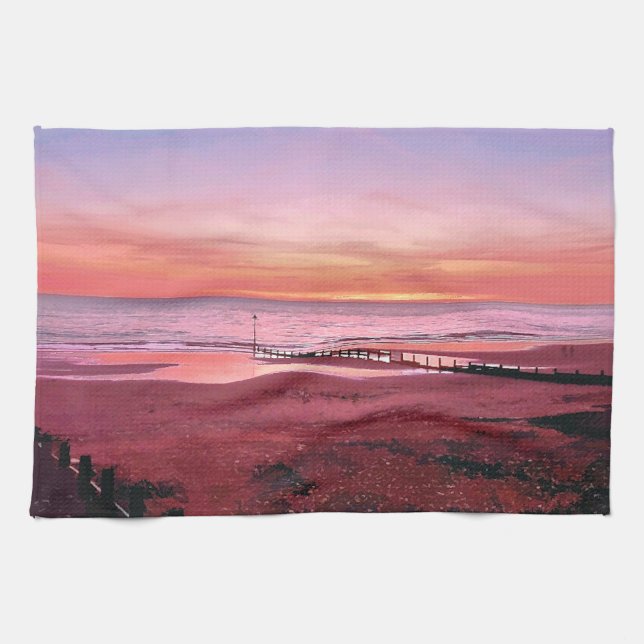 SUNSET KITCHEN TOWEL (Horizontal)