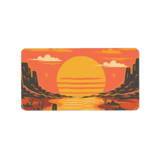 Sunset Label