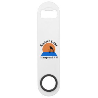 Sunset Lake Bottle Opener Bar Key