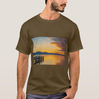 Sunset Lake & Mountain Calm Tee