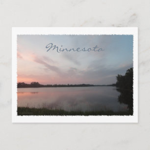 Sunset Lake Postcard