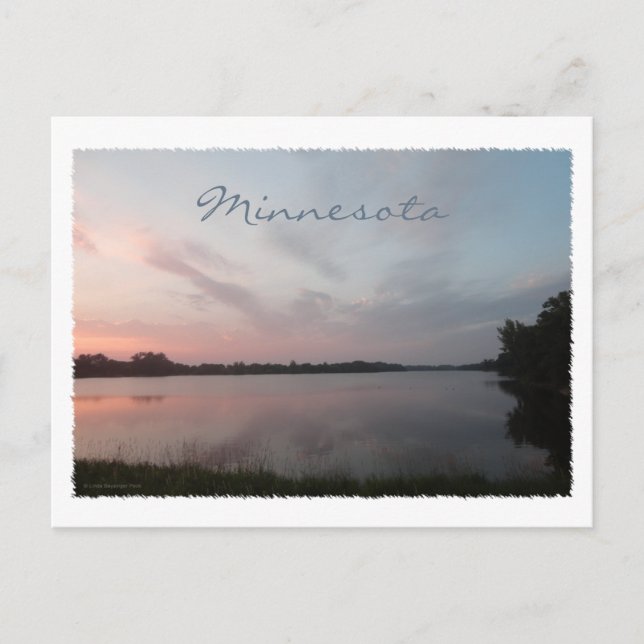 Sunset Lake Postcard (Front)