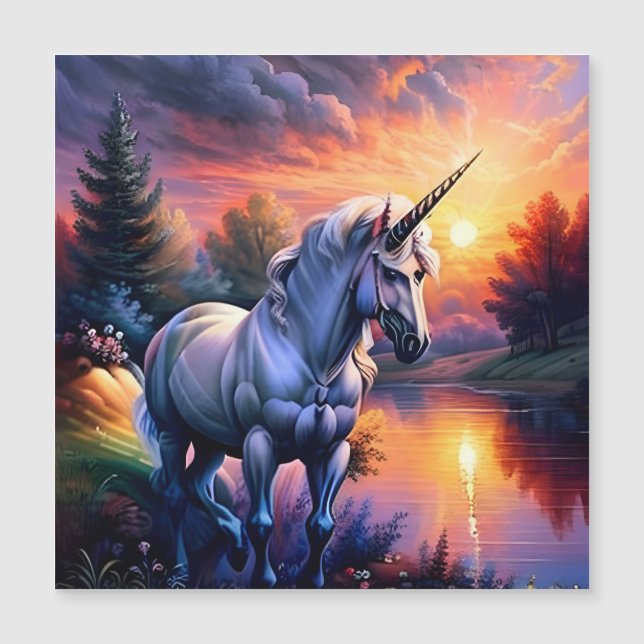 Sunset Lake River Unicorn Seven (Front)