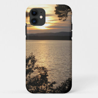 Sunset Lake Scene Iphone Case