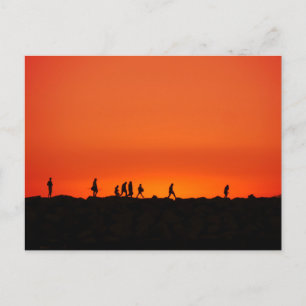 Sunset Landscape Fine Art Photograph Postcard